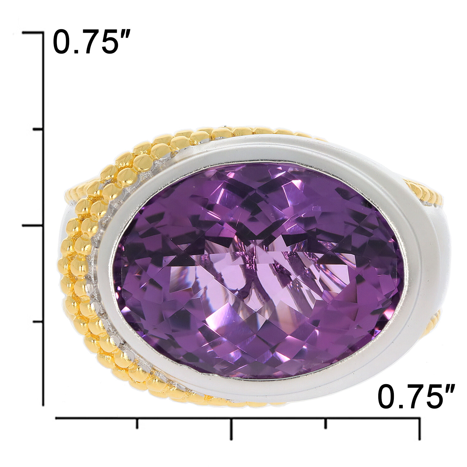 Sterling Silver Semi Mount Ring Setting Oval OV 16x12mm
