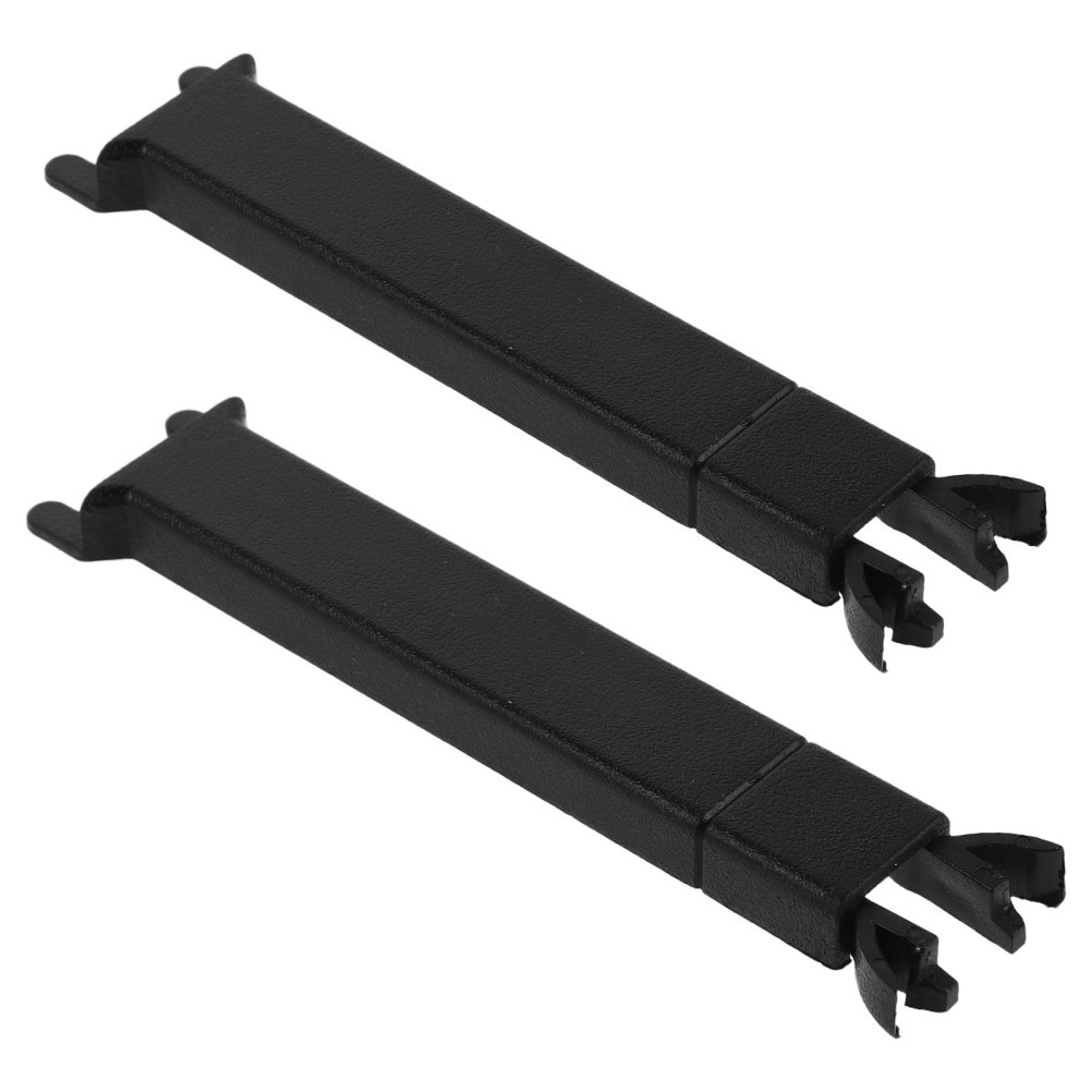 2Pcs Durable Plastic Car Wire Sleeve for Home Use Black Cable Organizer Cover