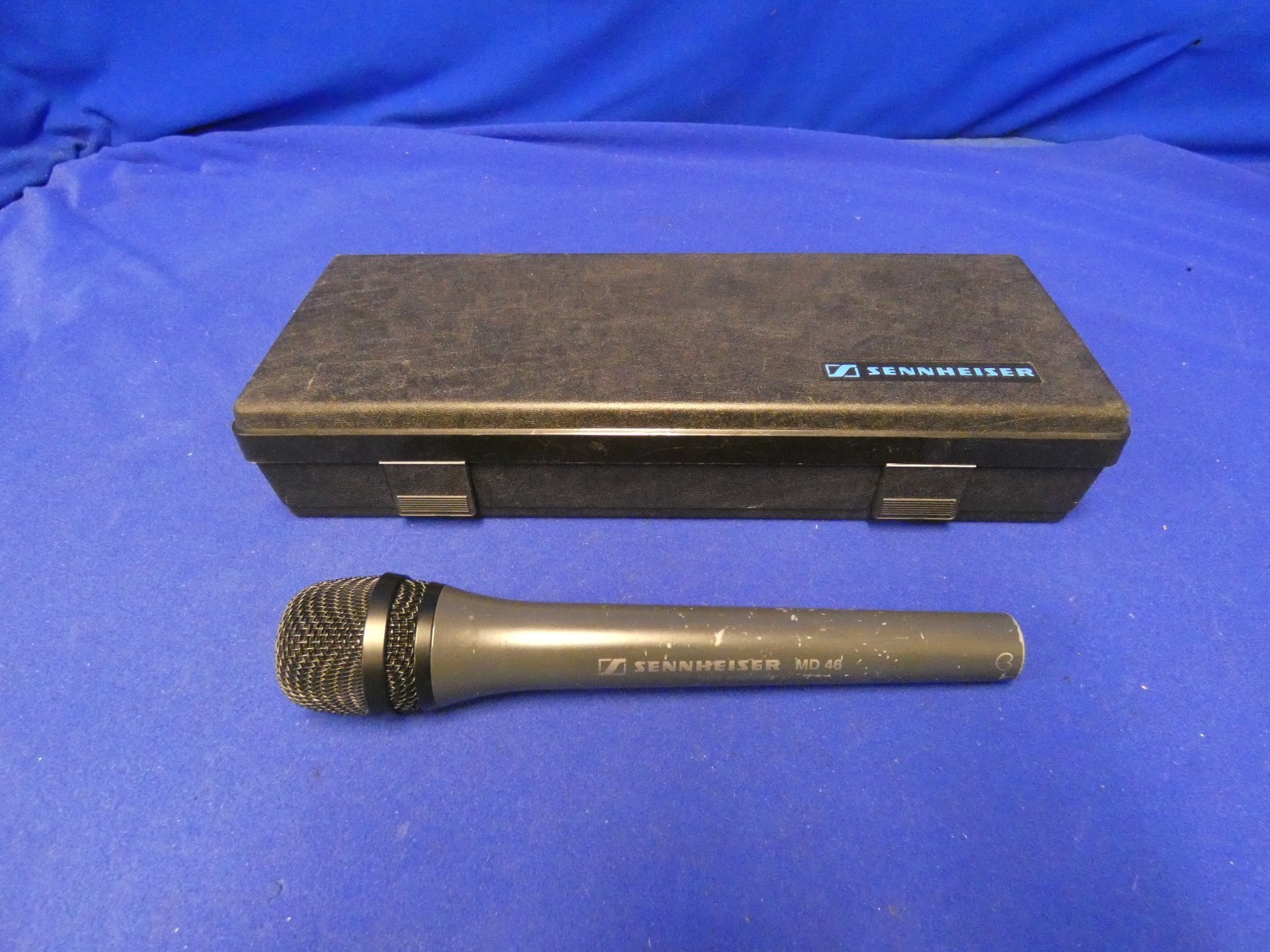 Sennheiser MD 46 Cardioid Dynamic Microphone w/Sennheiser Case