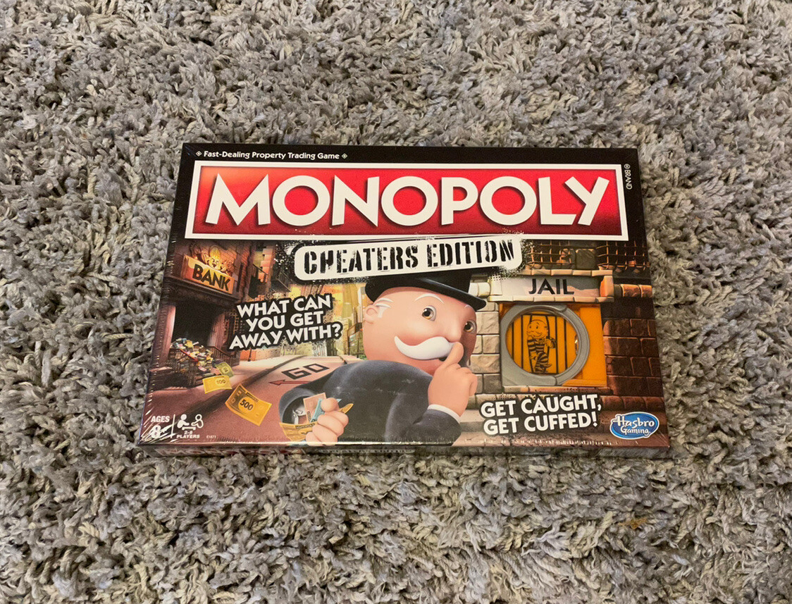 Monopoly Cheaters Edition New Unopened