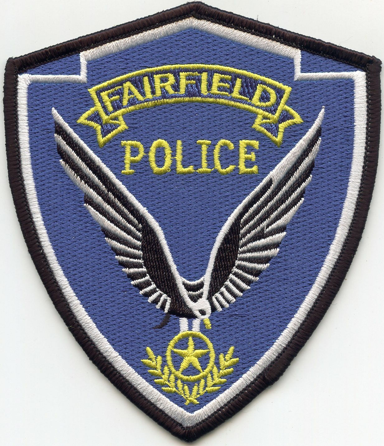 FAIRFIELD CALIFORNIA CA POLICE PATCH