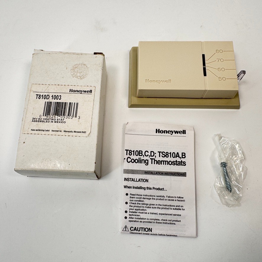 Honeywell T810D 1003 Non-Programmable Heating Thermostat
