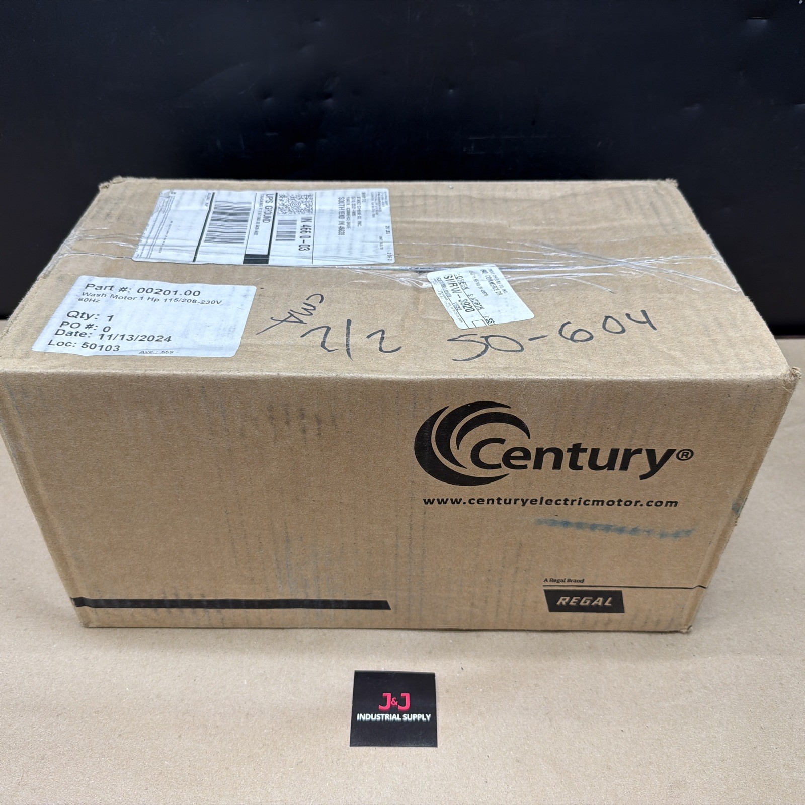 CMA Dish Machine Century Wash Motor 00201.00 1HP 115/208-230V Warranty 🇺🇸