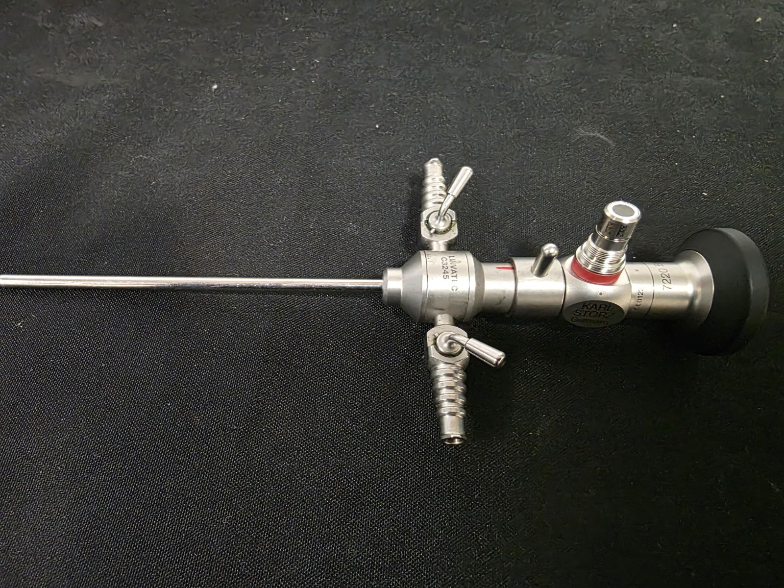 K. Storz Small Joint Arthroscopy 4x30° 7220BA Set w/ Tray & Light Cable