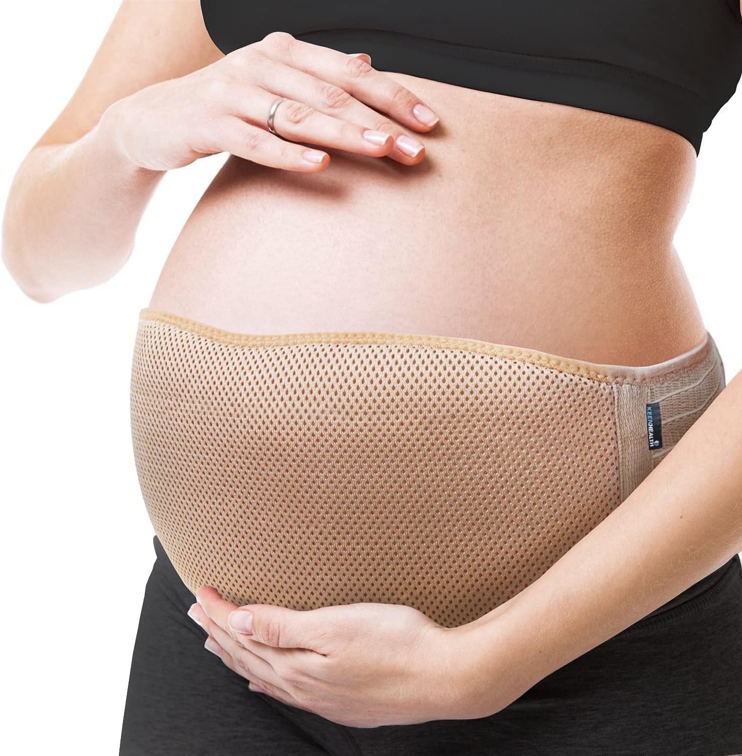 KEENHEALTH MATERNITY BELT -- LARGE -- Belly Band - Lower Back Support -  NEW