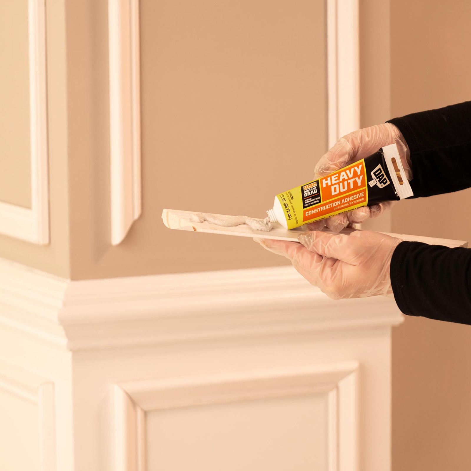 DAP Heavy Duty Construction Adhesive: 3 oz. (White)