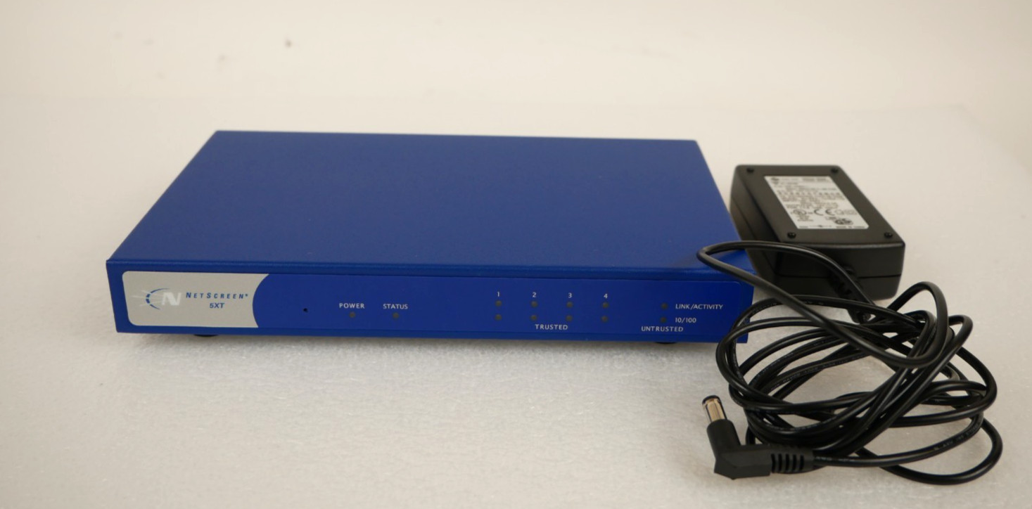 Juniper Networks NetScreen NS-5XT-001 5-Port 10/100 Managed Security Appliance