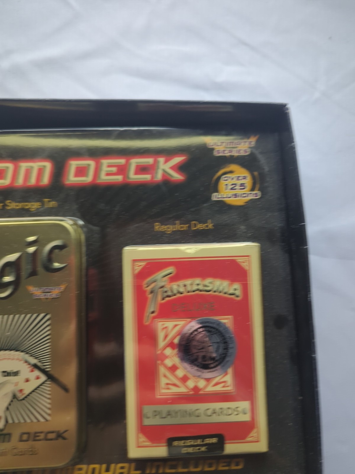 Fantasma Magic Deluxe Phantom Deck, Book, Regular & Phantom Magic Deck. New