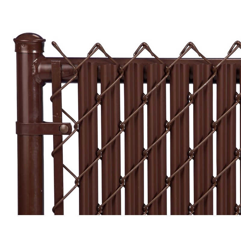 4ft Ridged Slats Chain Link Fence Privacy Security Aesthetics Easy Installation