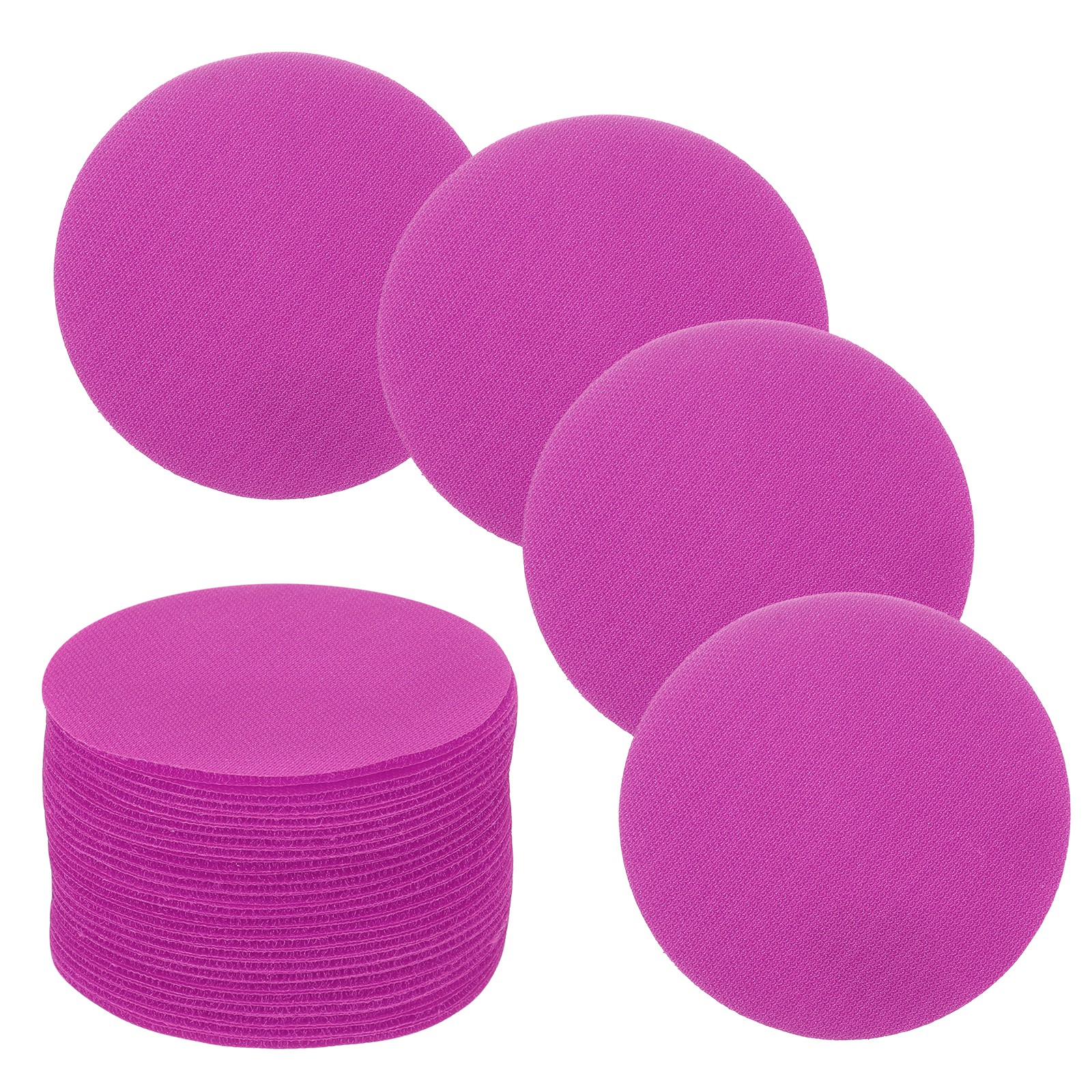 30 Pcs Carpet Spot Markers Floor Circle Dots for Classroom, Pink