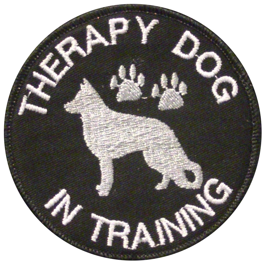 Therapy Dog In Training K9 Patch (3.5")