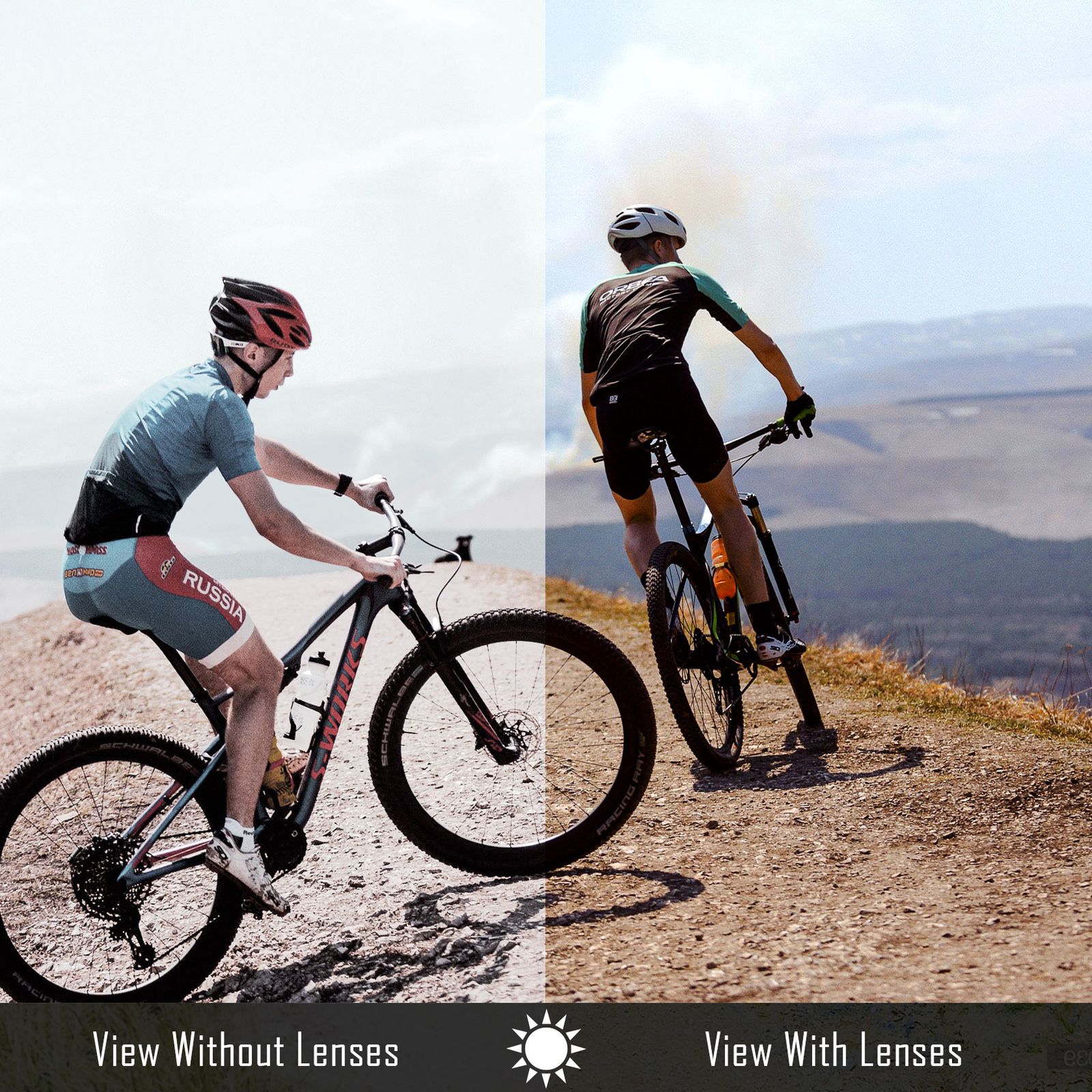 HeyRay Replacement Lenses for Smith Challis Sunglasses Polarized-Opt
