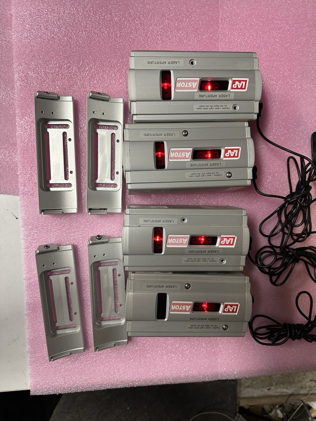 Lap laser Pick PatPos, Class 2 Laser 1mW, 4 Lasers