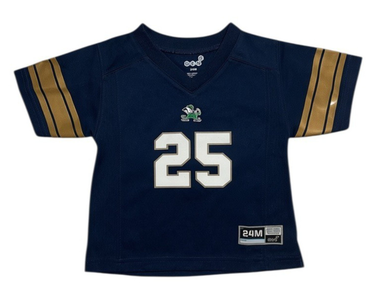 GEN 2 Notre Dame Fighting Irish #25 Baby Jersey 24M NCAA NEW