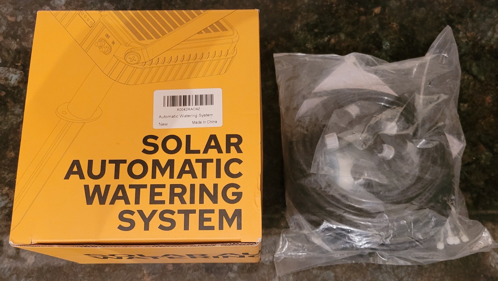 Solar Automatic Watering System For Plants With One Extra Hose Package