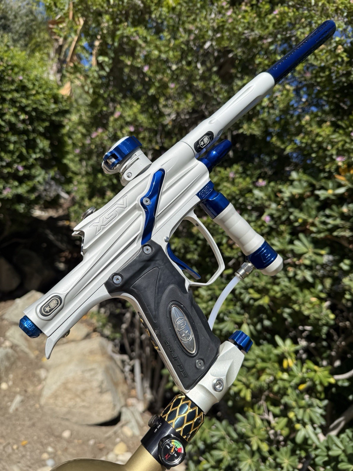 Planet Eclipse SL66 XSV Ego Paintball Gun Ice Cuba Mint Condition Fresh Rebuild