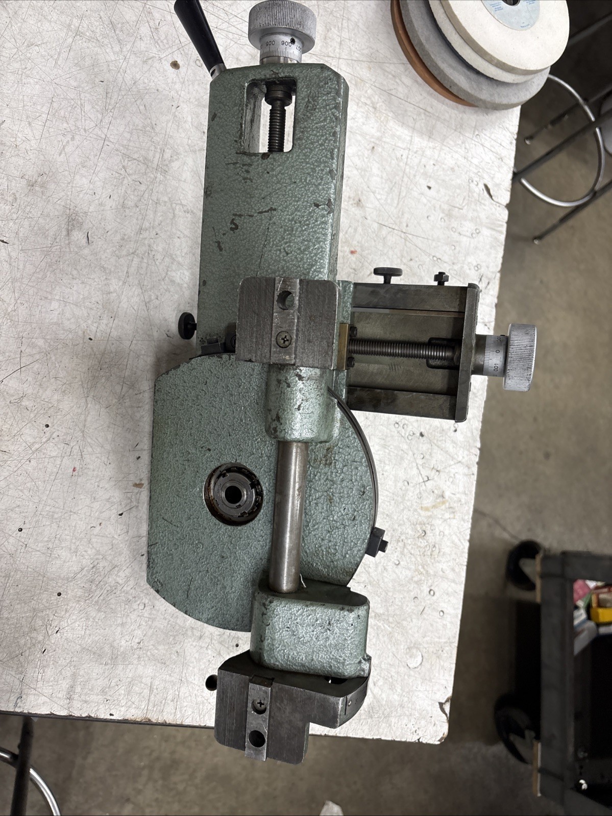 Great Captain Tool Cutter Grinder Radius Grinding Attachment EXCELLENT CONDITION