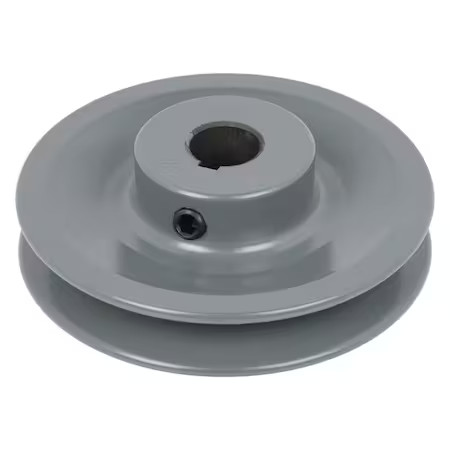 Zoro Select 1Vp40x1/2 Variable Pitch V-Belt Pulley, 1Vp40x1/2