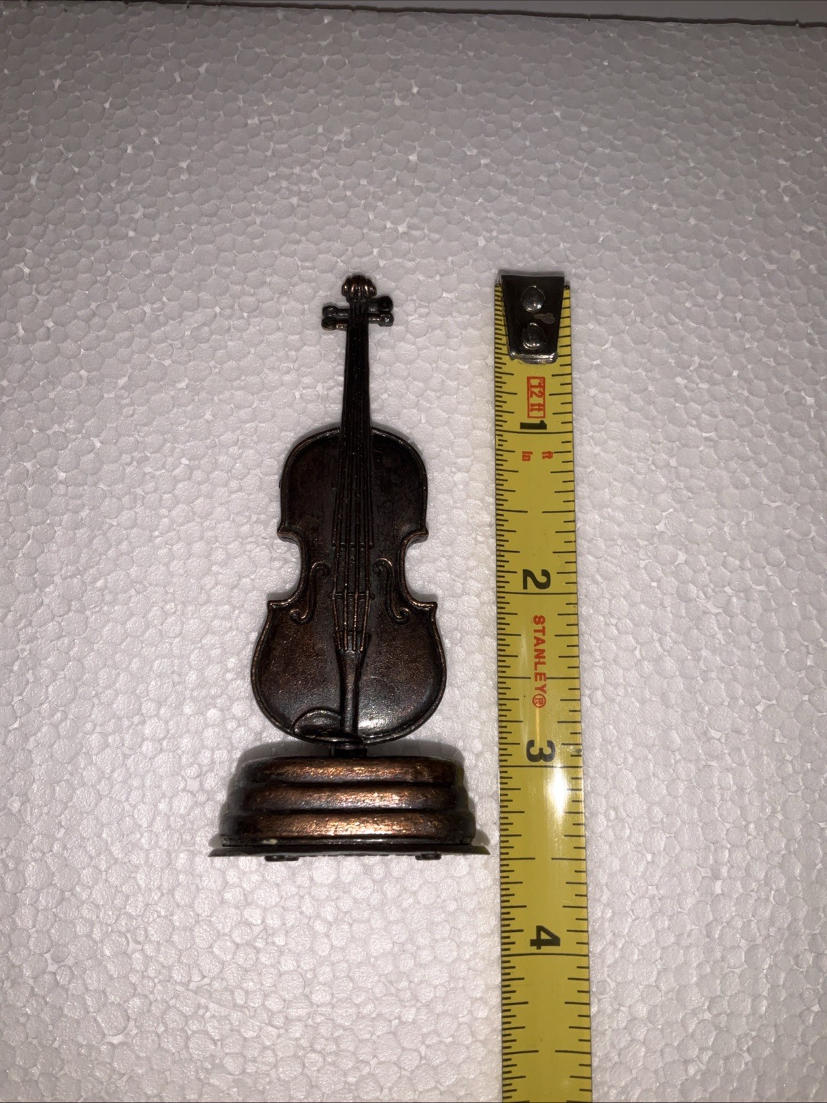 Violin Die Cast Metal Collectible Pencil Sharpener