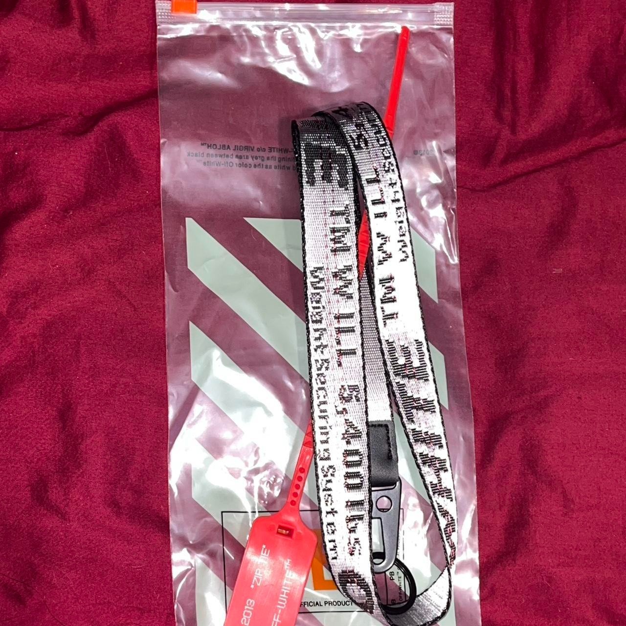 White | Off-White | Around the Neck Lanyard