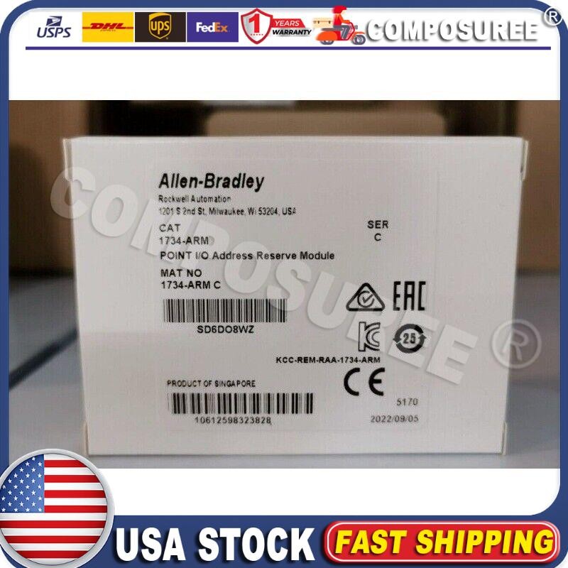 Brand New 1734-ARM Allen Bradley 1734ARM RESERVE MODULE Free Shipping  AB