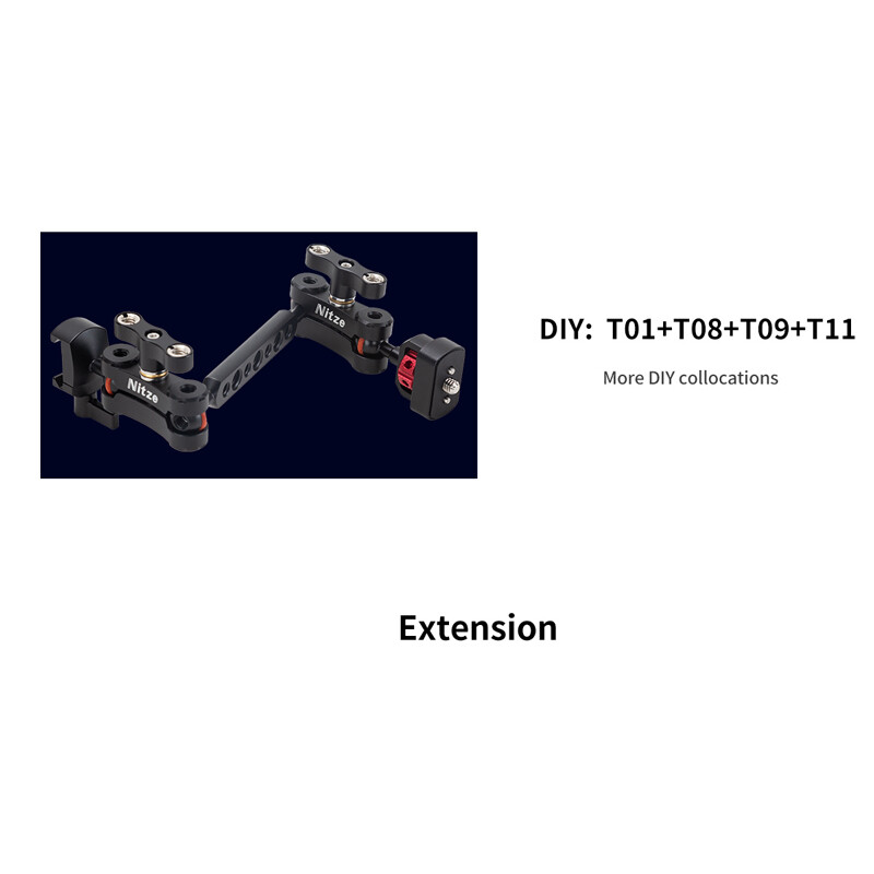NITZE MAGIC ARM KIT MULTIPLE INTERFACES FOR DIY OPTION PAYLOAD UP TO 3KG N50 KIT
