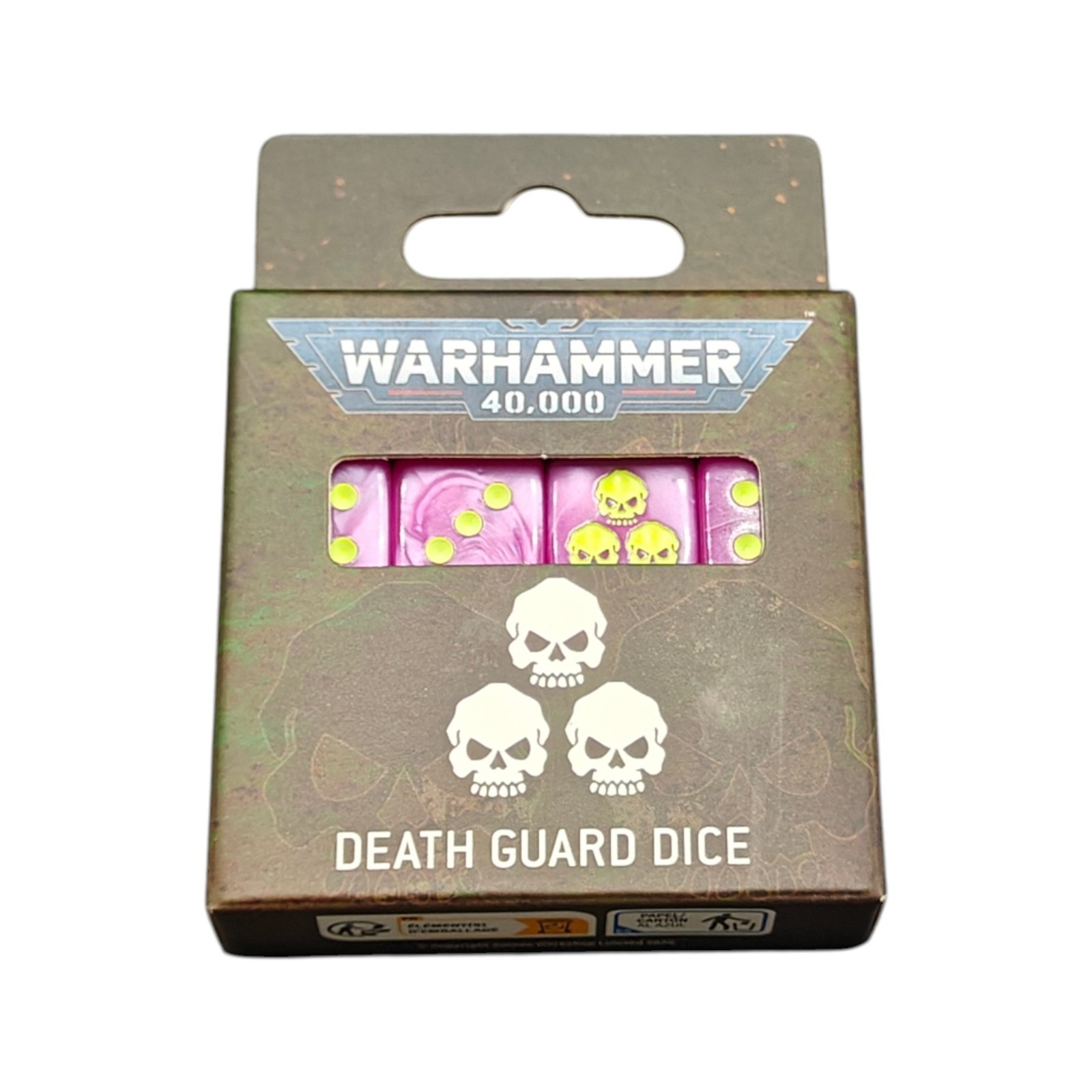 Death Guard Dice Set Sealed Warhammer 40K 2025