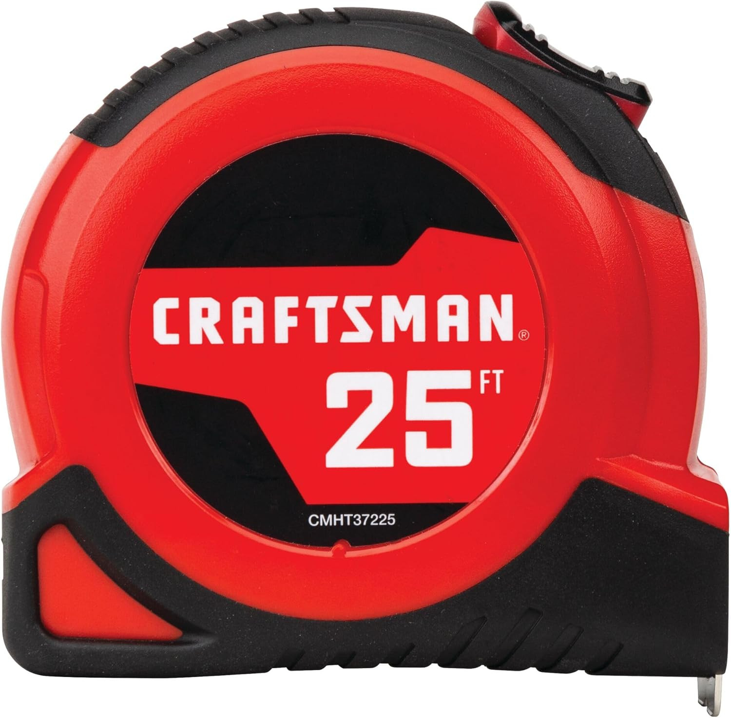 CRAFTSMAN 25-Ft Tape Measure with Fraction Markings, Retractable, Self-Locking B