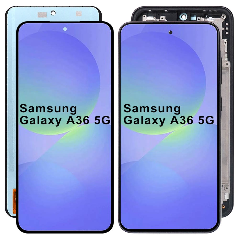 For Samsung Galaxy A36 5G A366 LCD Display Touch Screen Replacement±Frame