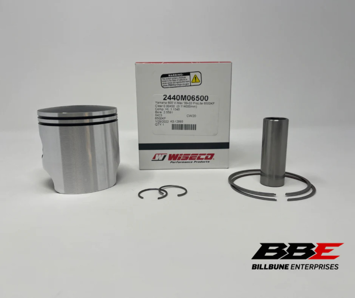 '99-'06 Yamaha Venture 600 Standard / Stock 65.00mm Bore Wiseco Piston Kit V-Max