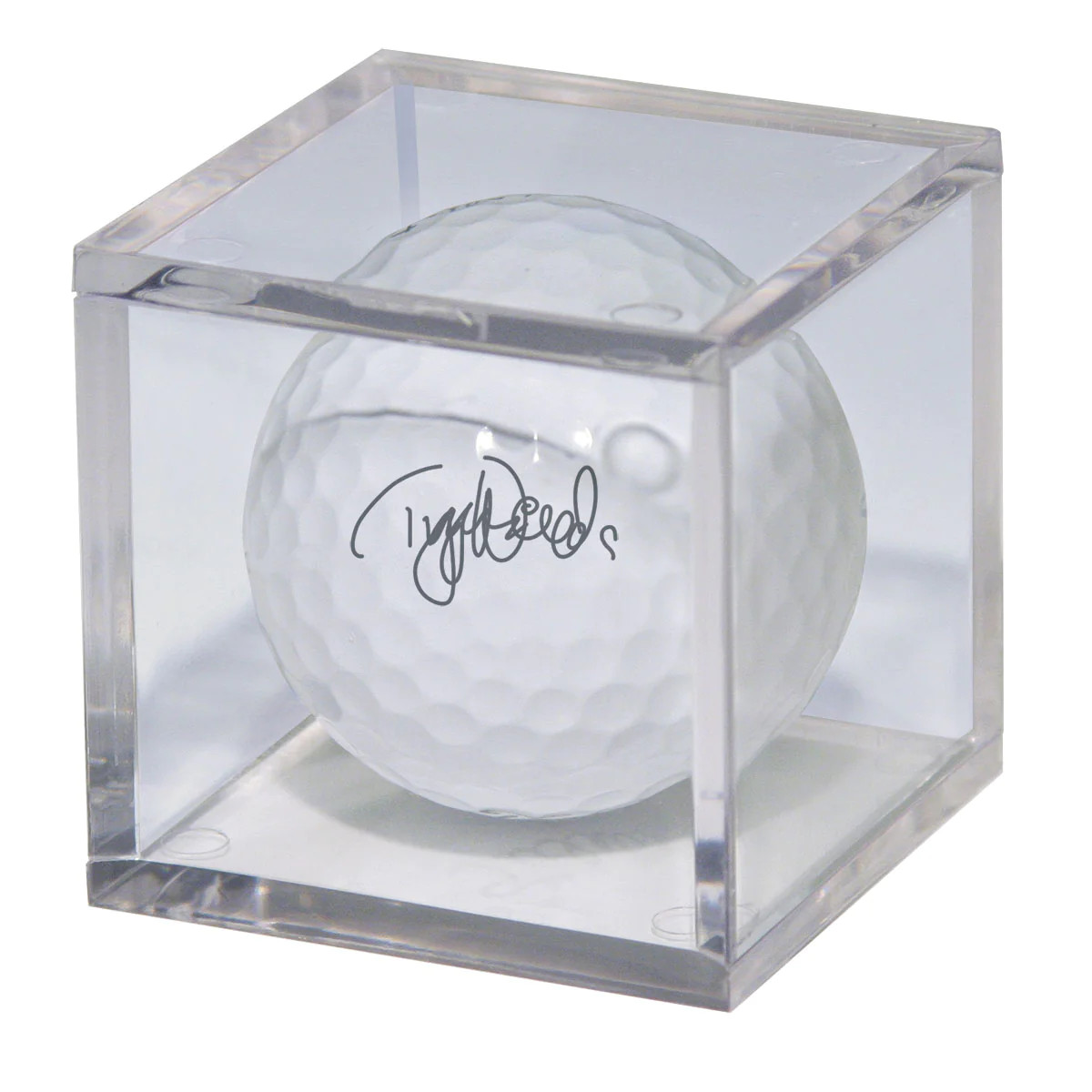 Golf Ball & Mini-Figure Ultra Clear Display Case Storage Organizer Protector