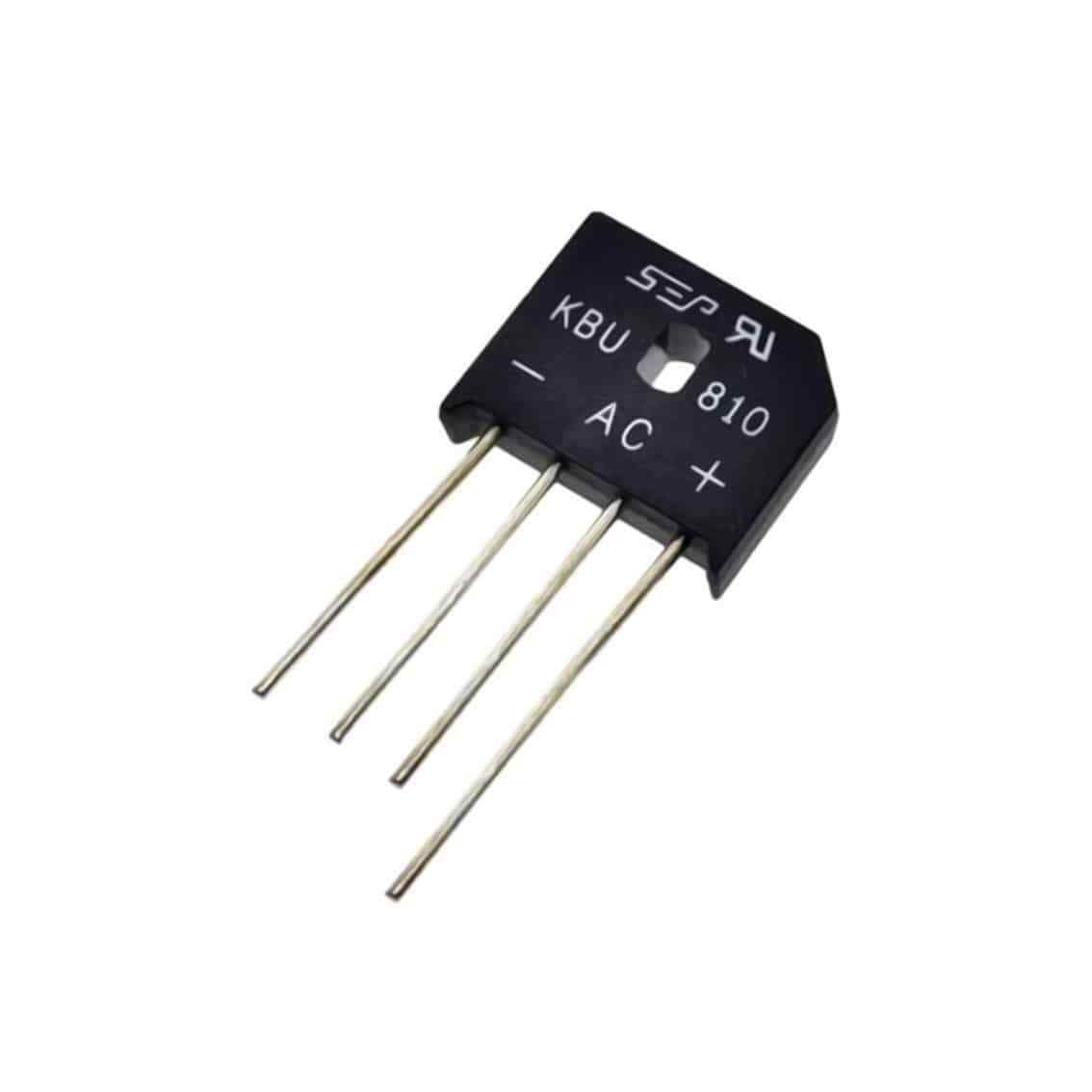 KBU810 1000V 8A Bridge Rectifier - Pack of 5