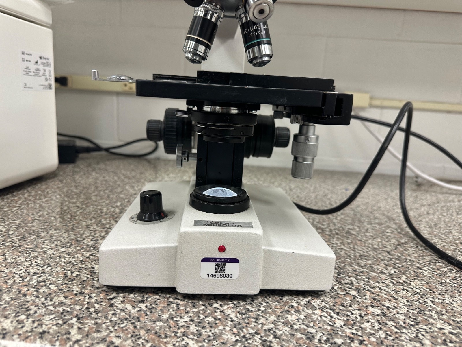 Seiler Microlux Compound Microscope, Pre-Owned