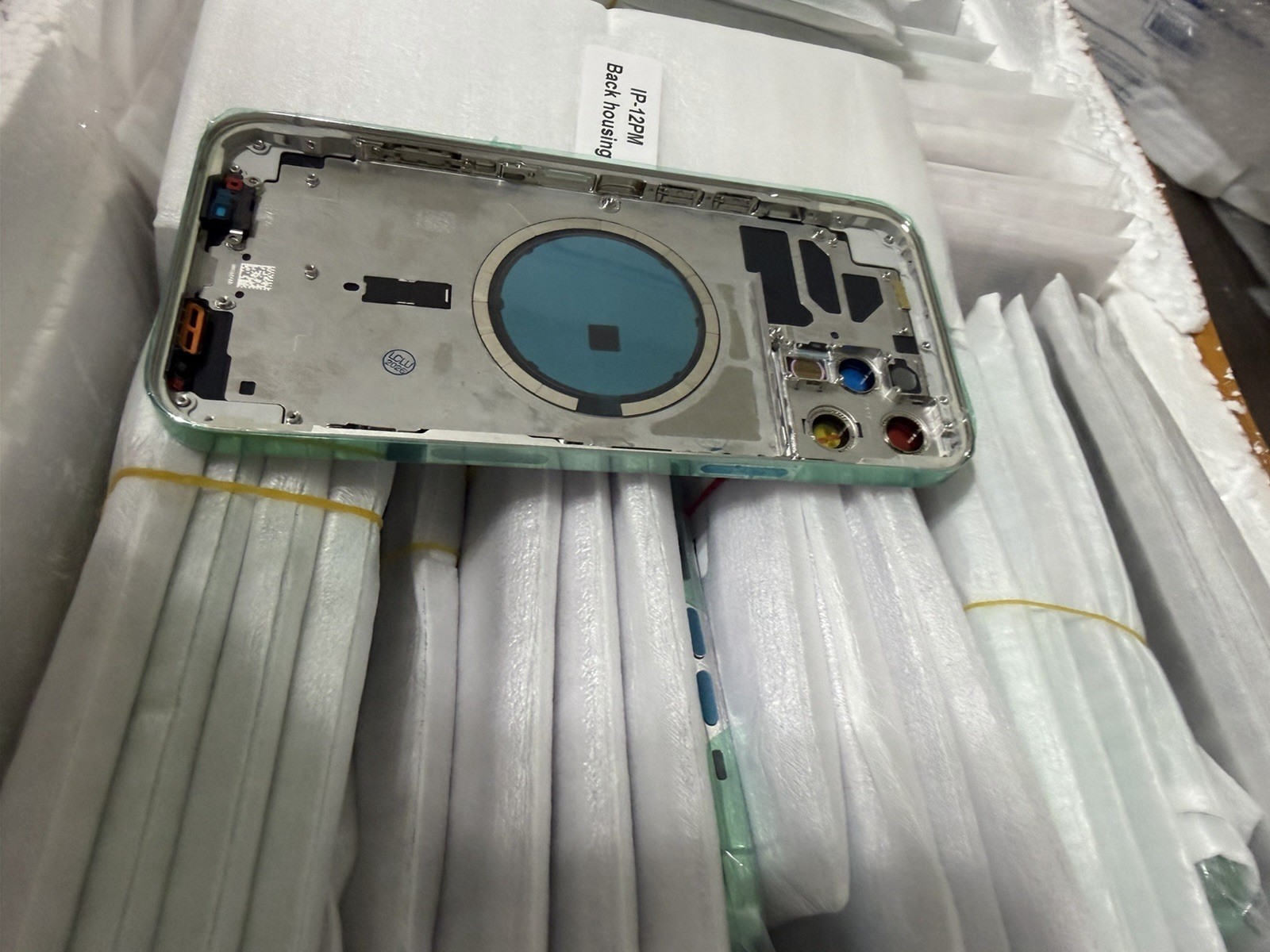 iPhone 12 Pro Max Back housing frame Replacement Back Glass Buttons MagSafe OEM