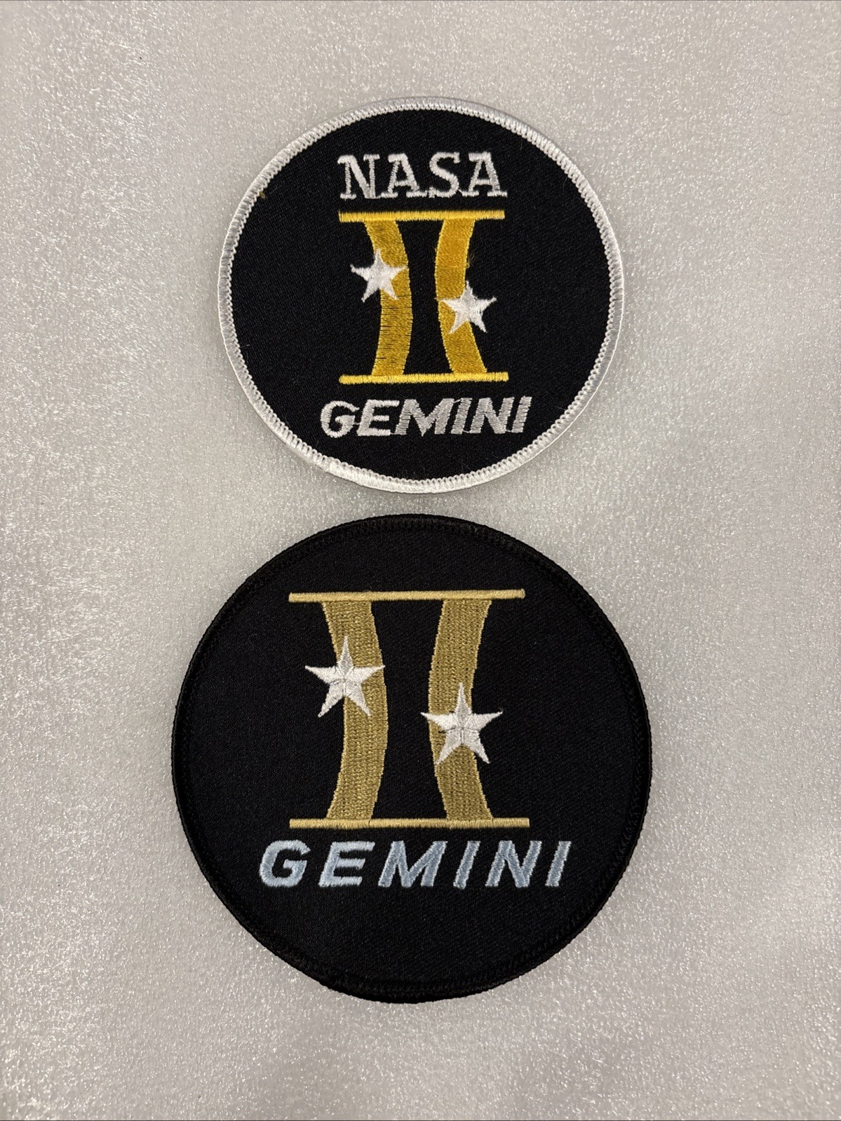 NASA Gemini program mission patch’s Set Of 2