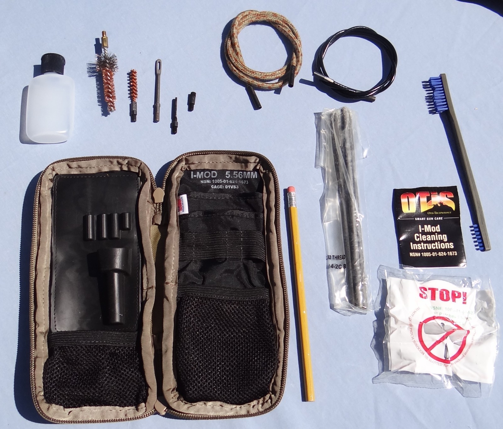 OTIS I-MOD Un-Used 5.56/223 Rifle Cleaning Kit NSN 1673 USA Made