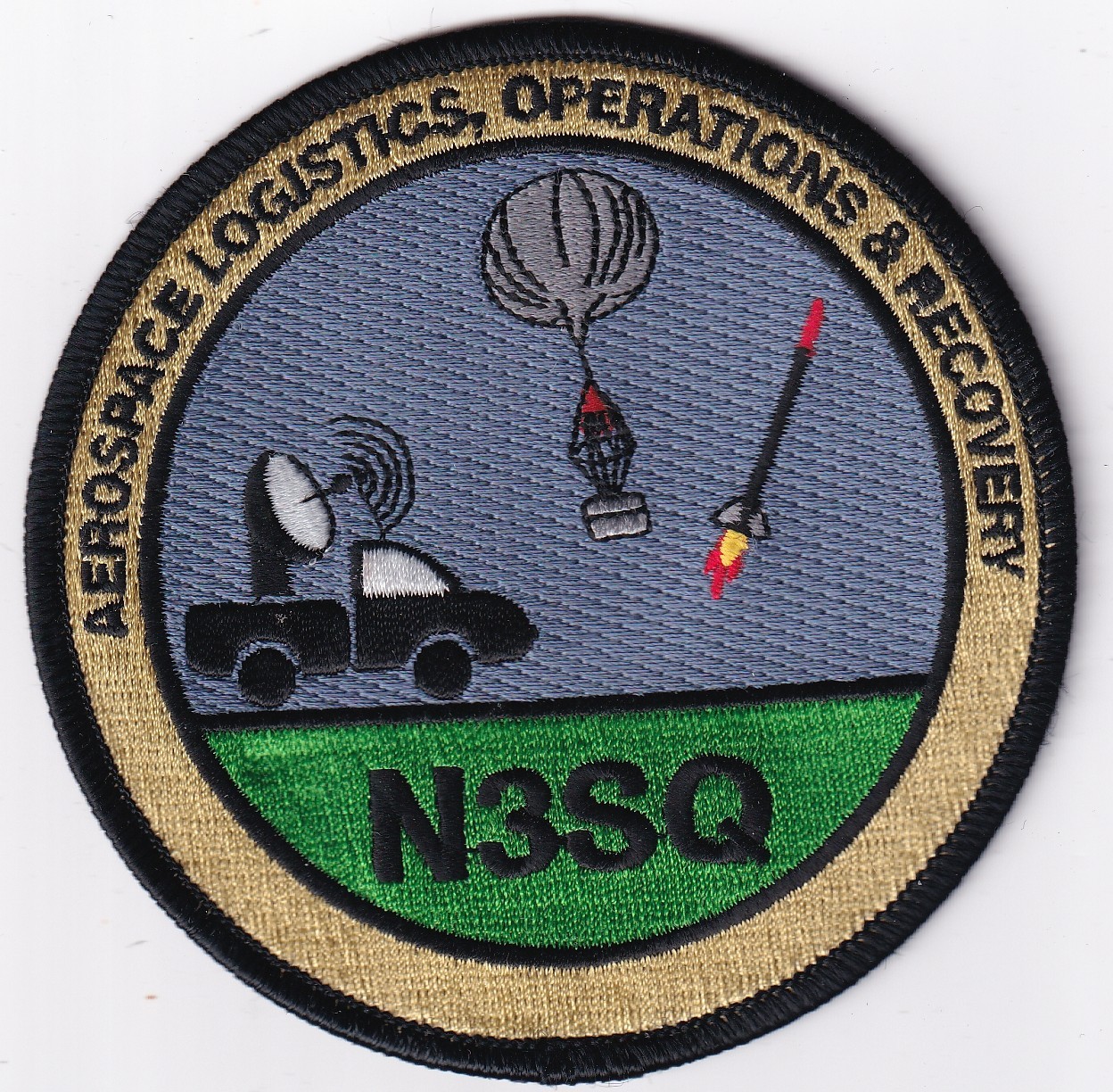Aerospace Logistics, Operations, and Recovery N3SQ Space related patch