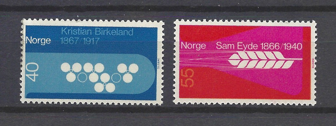 Norway 1966 MNH  NK583-84