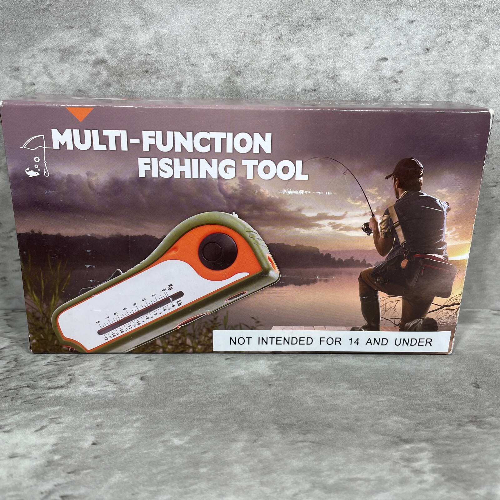Multi-Function  Fishing Tool by Bits And Pieces - 8 in 1 Fishing Tool - Open Box