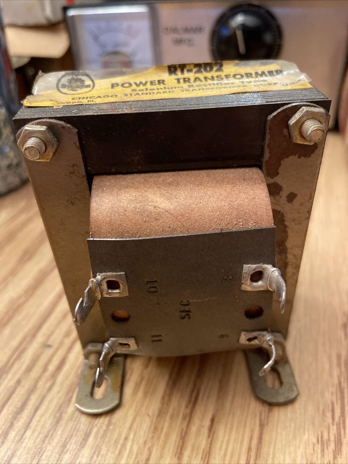 Chicago Standard Power Transformer RT-202, Rectifier Type #A