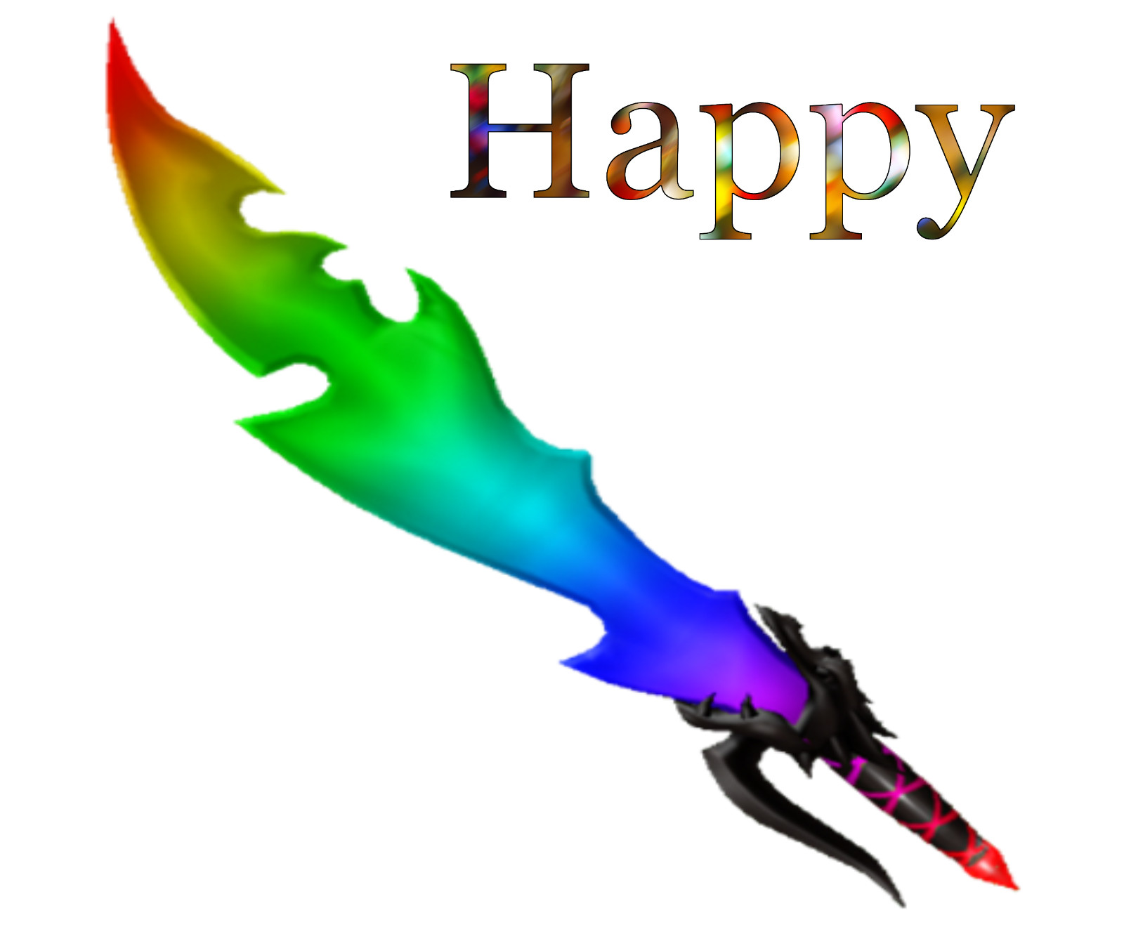 CHROMA HEAT🌈🔥🧡 FAST DELIVERY🌈🔥🧡MM2 MURDER MYSTERY 2🌈🔥🧡KNIFE R0BLX