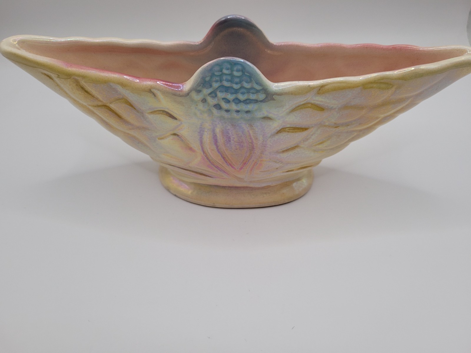 LUSTREWARE CERAMIC PLANTER OR BOWL.