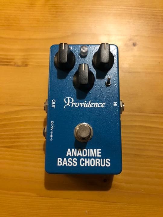 Providence ANADIME Bass Chorus Effect Pedal Used, Unique DeepSwitch Band Control