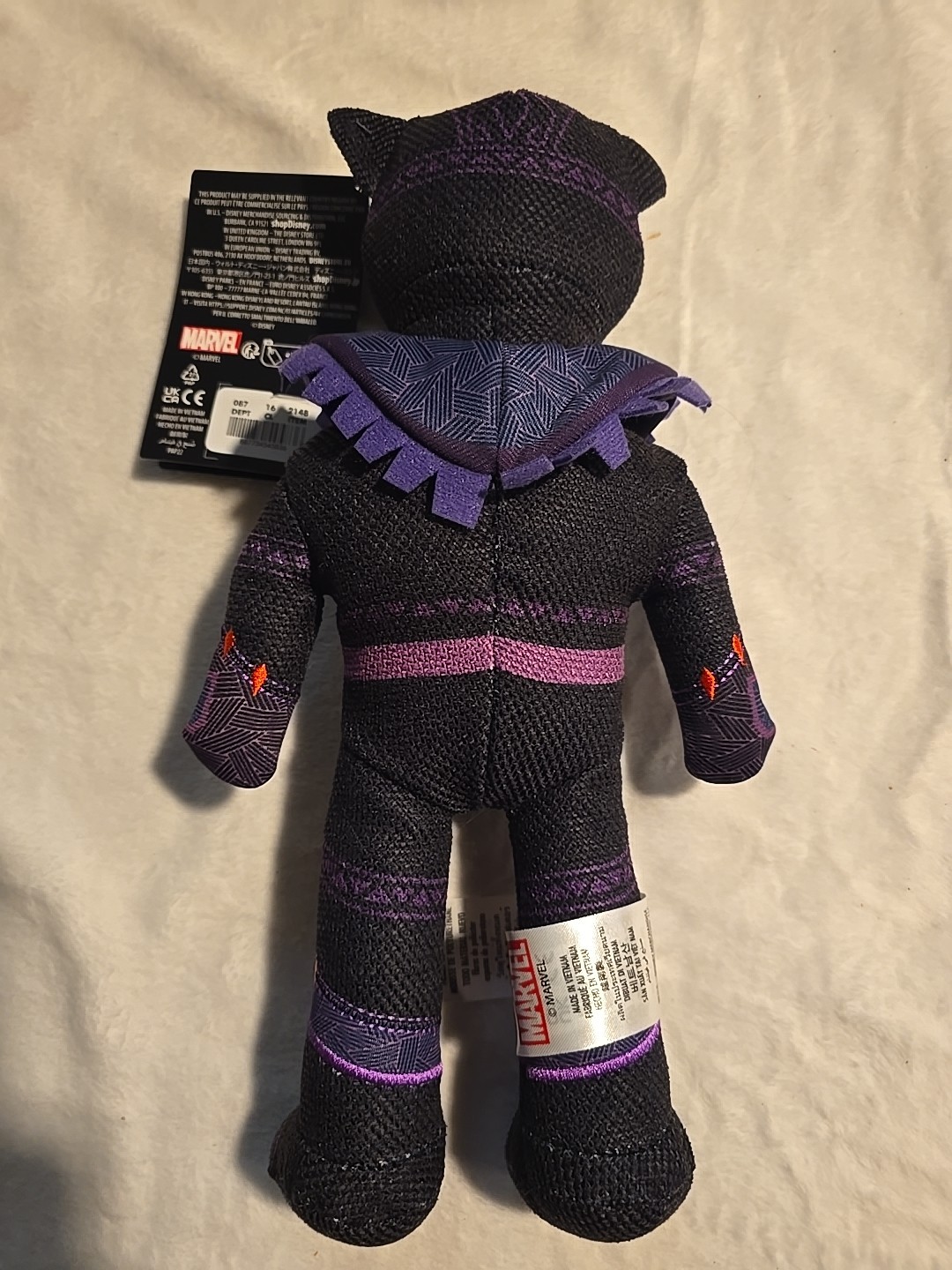Black Panther World Of Wakanda Plush 12 Inch Marvel Disney Store
