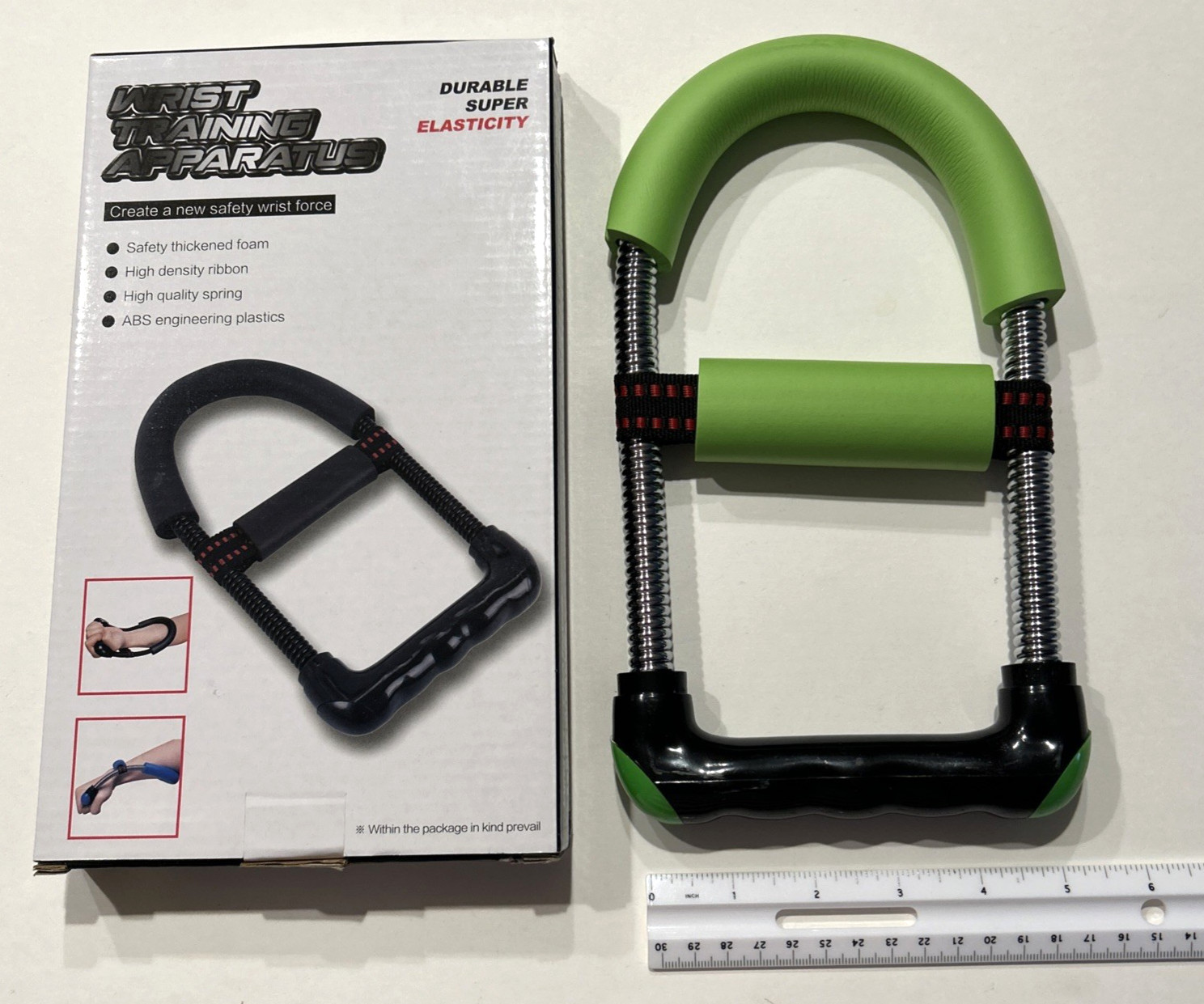 Wrist Strengthener Forearm Exerciser Training Equipment Arm Trainer GREEN NIB
