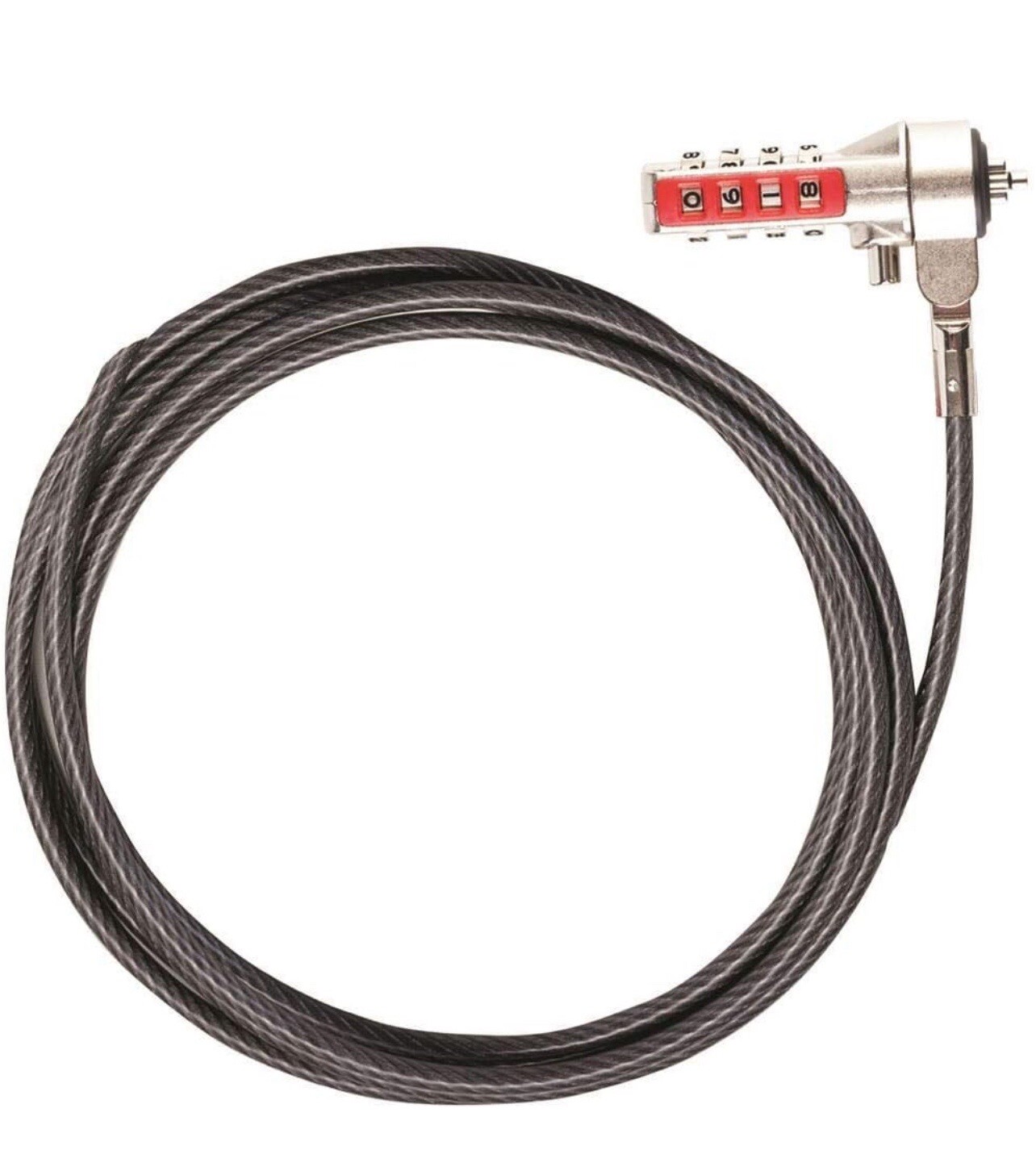 Targus Defcon T-Lock Serialized Combo Cable Lock For Laptop Computer PA401S-1