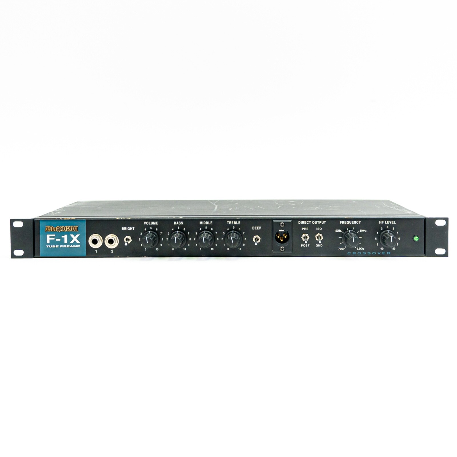 Alembic F‑1X Tube Bass Rack Mount Preamp – Legendary Warm Bass Tone