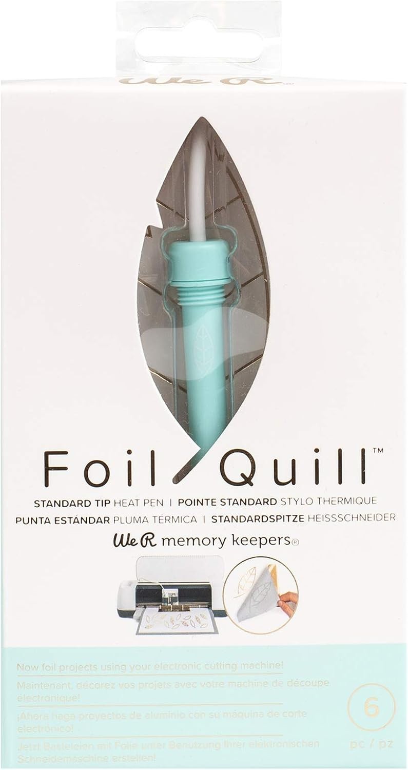 We R Memory Keepers Foil Quill Standard Tip Pen, Make Custom White,