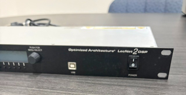 LECTROSONICS INC DM812 DIGITAL AUTOMATIC MATRIX MIXER + DSP