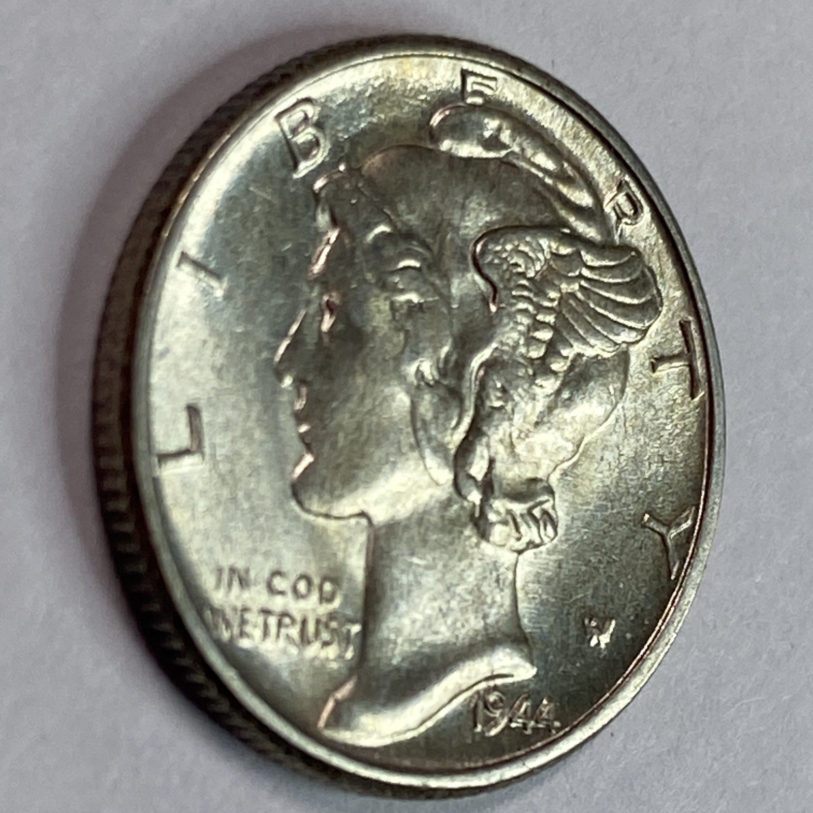 1944 10C Mercury Dime